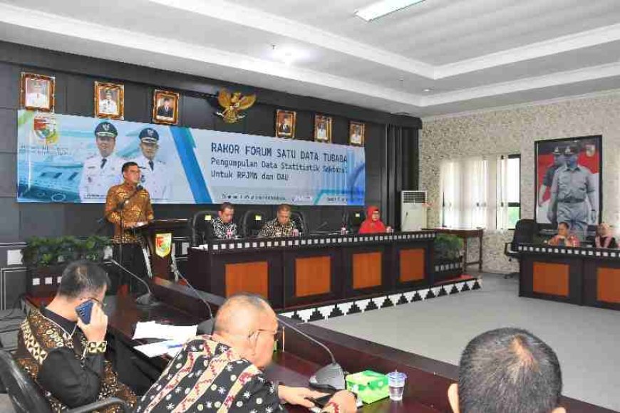 Wabup Tulangbawang Barat: Kualitas Data Menentukan Arah dan Kebijakan Publik