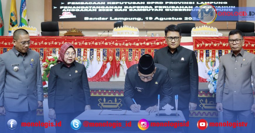 DPRD Lampung Tetapkan Propemperda 2026