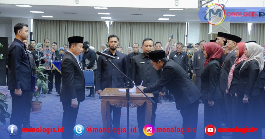 94 Pejabat Administrator dan Fungsional Pemprov Lampung Dilantik