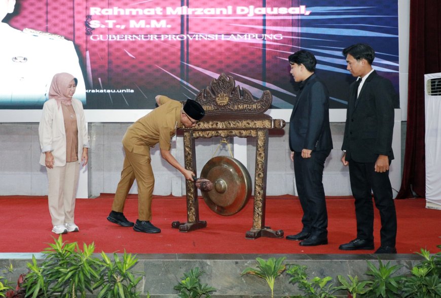 Mirza Kobarkan Semangat Mahasiswa Baru Unila Jadi Motor Kemajuan Bangsa
