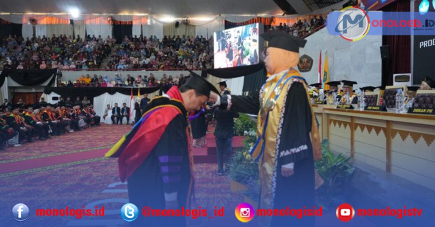 Unila Kukuhkan 993 Lulusan pada Wisuda Periode VIII 2024/2025