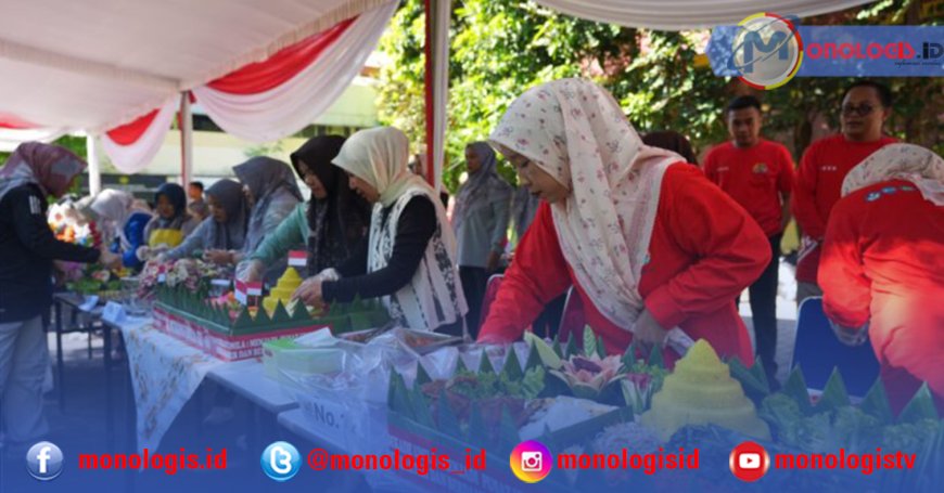 Lomba Tumpeng dan Permainan Tradisional Meriahkan Dies Natalis ke-60 Unila