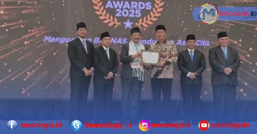 Bupati Tulangbawang Barat Raih Penghargaan Kepala Daerah Pendukung Gerakan Zakat Indonesia
