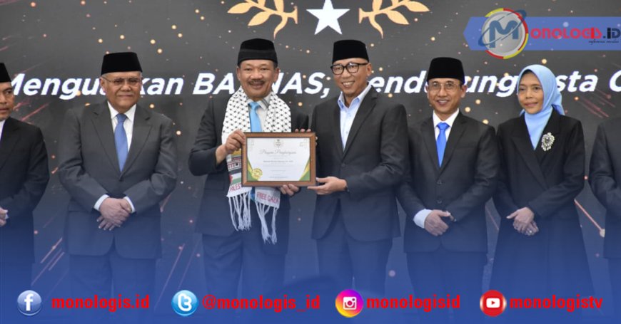 Gubernur Lampung Raih Penghargaan Dari Baznas