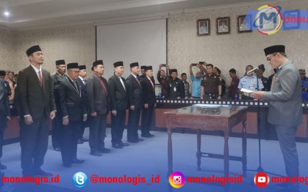 13 Pejabat Eselon II Tulangbawang Barat Dilantik