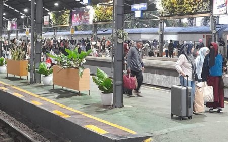 Libur Maulid Nabi, KAI Tanjungkarang Angkut 12.280 Penumpang