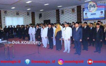Lantik 130 Pejabat, Bupati Tulangbawang Sampaikan 4 Pesan Penting