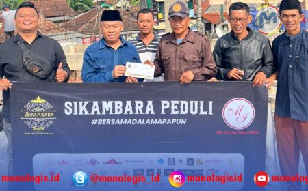 Sikambara Bantu Pembangunan Masjid Baiturrohim Natar