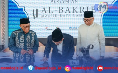 Masjid Raya Al-Bakrie Diharapkan Jadi Ikon Baru Lampung