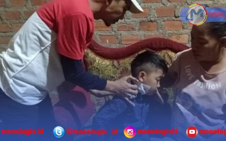 Victorius Beni Wibisono Bantu Bocah Penderita Tumor