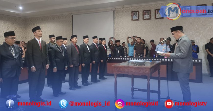 13 Pejabat Eselon II Tulangbawang Barat Dilantik