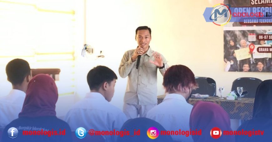 Aprohan Saputra Motivasi Calon Jurnalis Teknokra