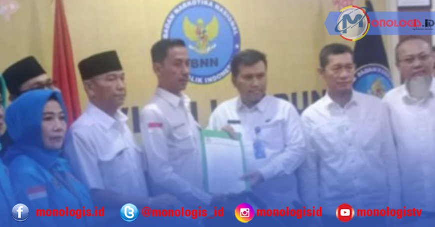 Aliansi Anti Narkoba Sampaikan Tiga Tuntutan ke BNNP Lampung