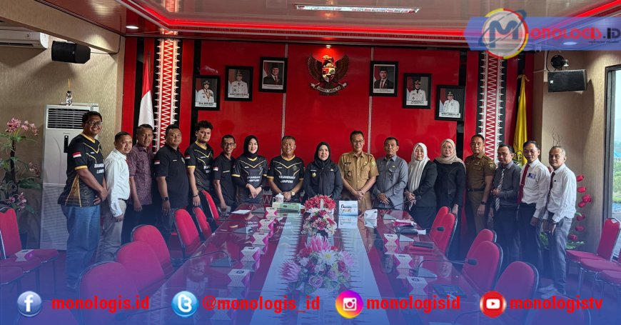 SIKAMBARA-Pemkot Bandarlampung Jalin Sinergitas Majukan Sepakbola Lampung