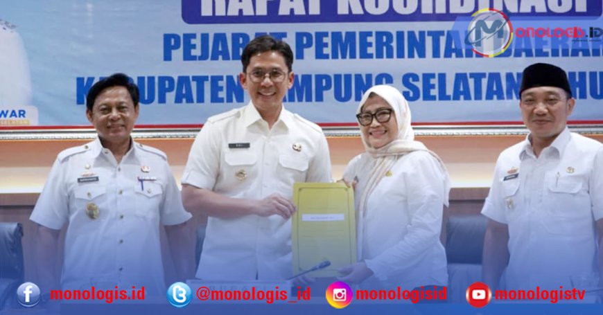 Egi Tunjuk Intji Jadi Plt Kadis Pariwisata Lampung Selatan