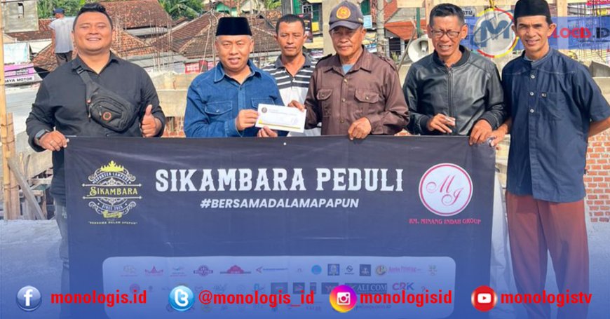 Sikambara Bantu Pembangunan Masjid Baiturrohim Natar