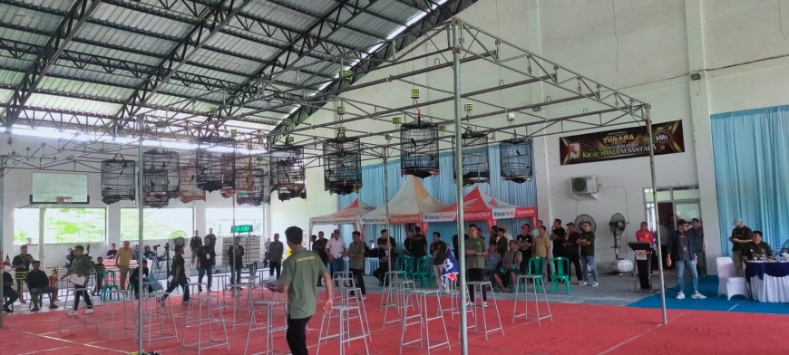Ratusan Kicau Mania Meriahkan Piala Bupati Tubaba 2025