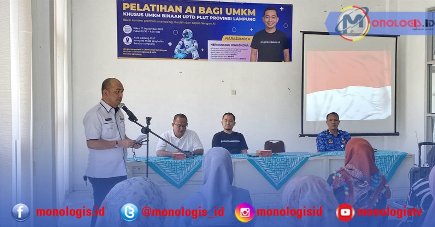 25 Pelaku UMKM Ikuti Pelatihan AI