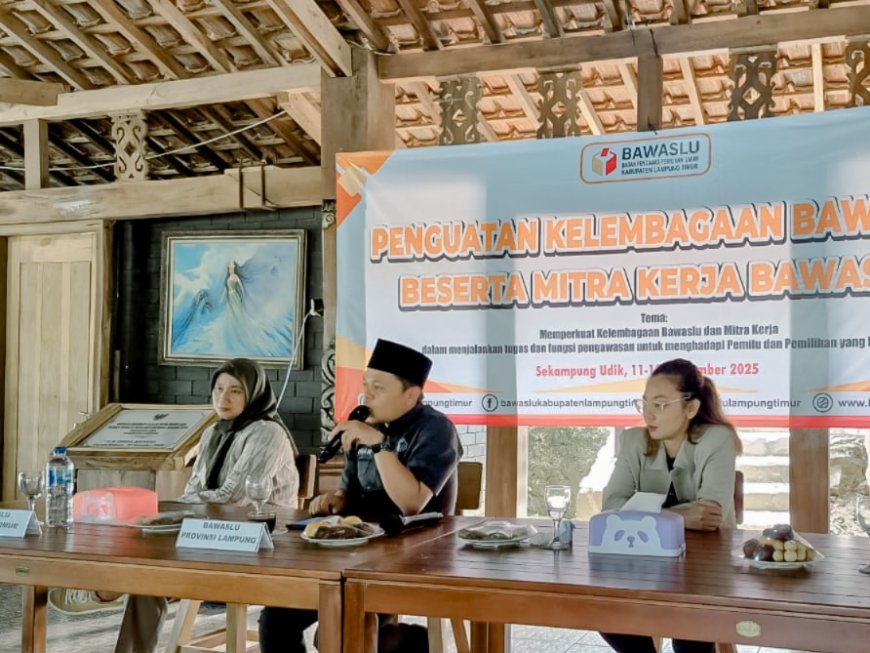 Perkuat SDM Pengawas, Bawaslu Lampung Fokus Tekan Politik Uang dan Netralitas ASN