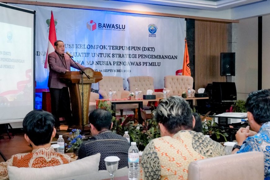 Bawaslu RI Tegaskan Pentingnya Peningkatan SDM Pengawas Pemilu