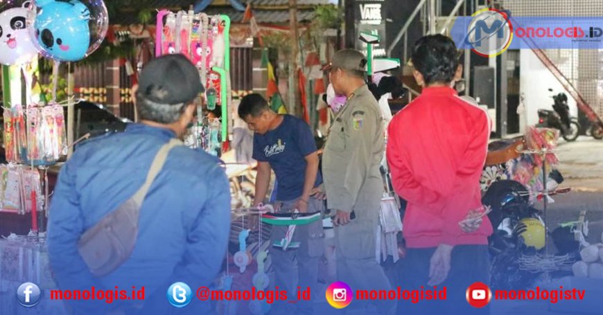 Pemprov Lampung Tertibkan Pedagang di Area Masjid Raya Al Bakrie