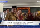 Bupati Pesisir Buka Kick Off Pemberian Vaksinasi