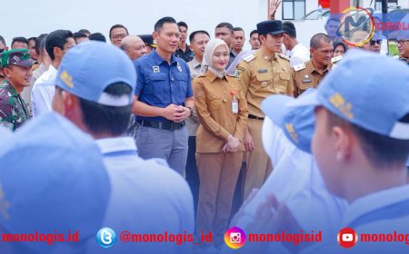 AHY Tinjau Sekolah Rakyat di Lampung Selatan