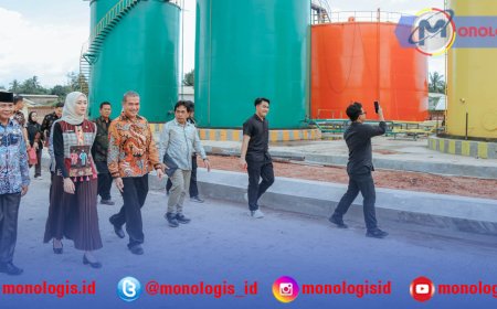 Jihan Resmikan Pabrik Kelapa Sawit di Lampung Timur
