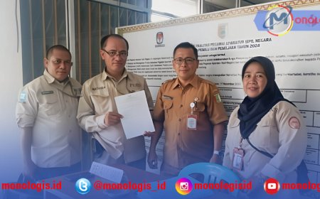 GWI Pesawaran Daftarkan SK DPP ke Kesbangpol