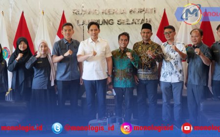Audiensi dengan Bupati, Bawaslu Lampung Selatan Fokus Perkuat Kelembagaan