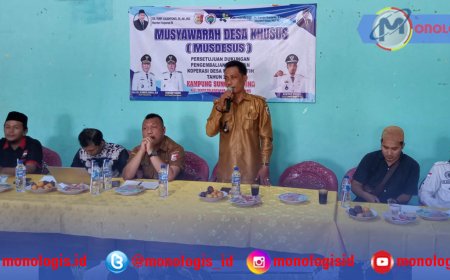 Kampung Sungainibung Alokasikan 20 Persen DD untuk Koperasi Desa Merah Putih