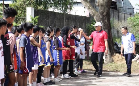 Tulangbawang Barat Prioritaskan Pembinaan Atlet Basket