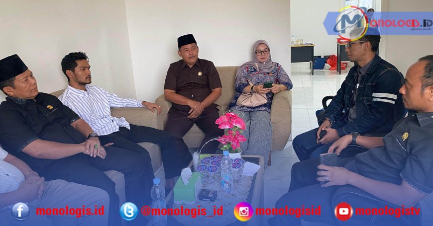 DPRD Pesisir Barat Tinjau PHCT Pembangunan RSUD KH. Muhammad Thohir