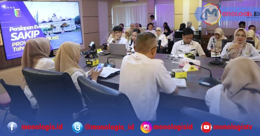 Pemprov Lampung Mantapkan Persiapan Evaluasi SAKIP 2025