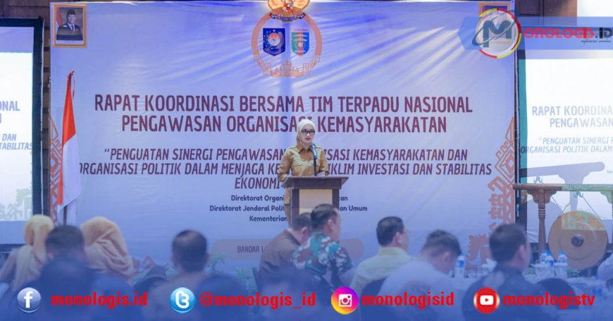 Ada 10.336 Ormas Berbadan Hukum di Lampung, Jihan: Perlu Pengawasan dan Pembinaan