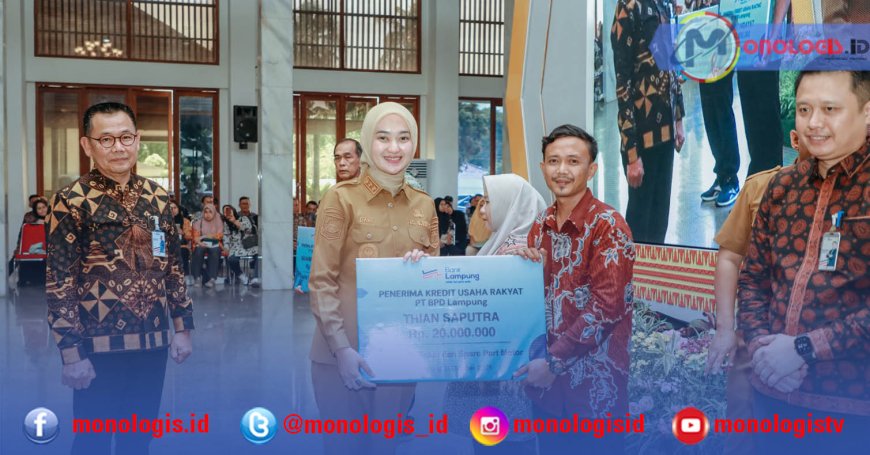 Dukung UMKM Naik Kelas, Bank Lampung Salurkan KUR Bagi 1.000 Pelaku UMKM