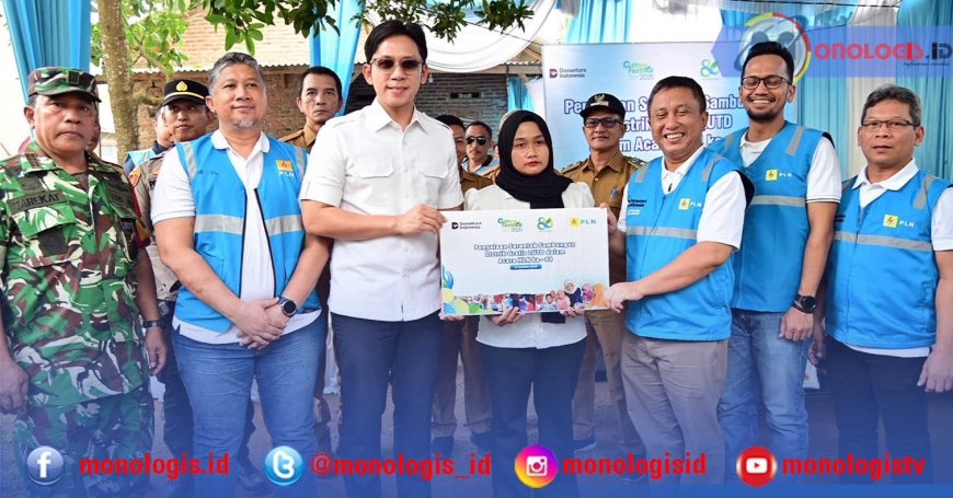 30 Warga Kurang Mampu di Lampung Selatan Terima Sambungan Listrik Gratis