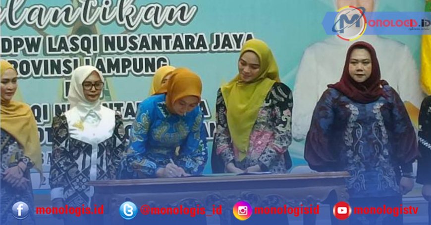 Ketua DPD LASQI NJ Waykanan Dilantik, Siap Gerakkan Seni Qasidah di Daerah