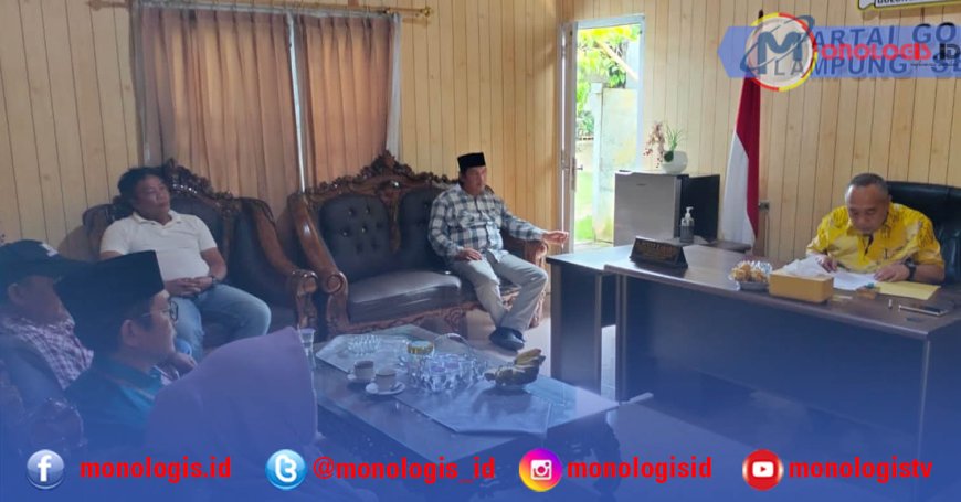 Ketua Golkar Lampung Hanan Tunjuk Riza, Aprozi, Toni dan Adhitia Plt Ketua DPD 2 Golkar