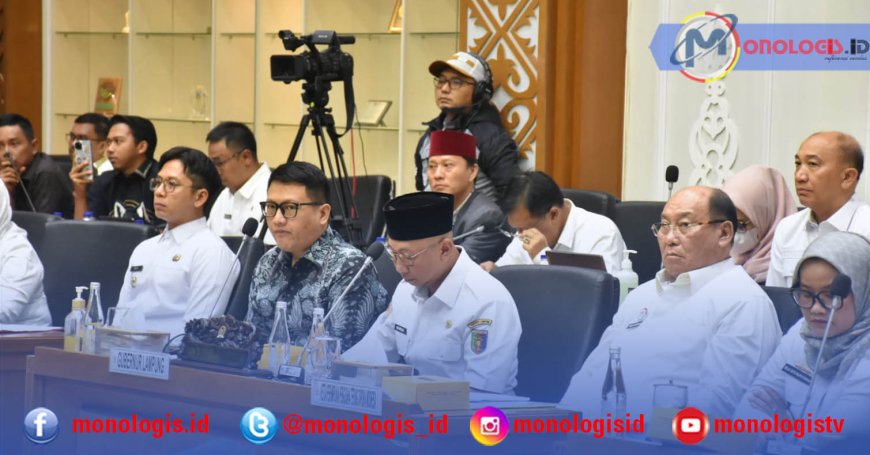 Ketua DPRD dan Gubernur Lampung Bahas Harga Singkong dengan Baleg DPR RI