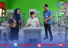 Egi Kecewa Lihat Kondisi SMPN 1 Rajabasa