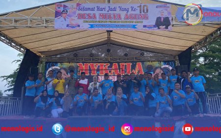 Satu Dekade Desa Mulya Agung Penuh Perjuangan