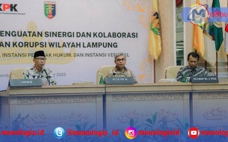 KPK Apresiasi Pemprov Lampung Serius Perkuat Tata Kelola Pemerintahan