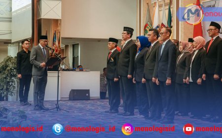 Mirza Kukuhkan MPRD Lampung 2025–2030, Rektor Unila Jadi Ketua