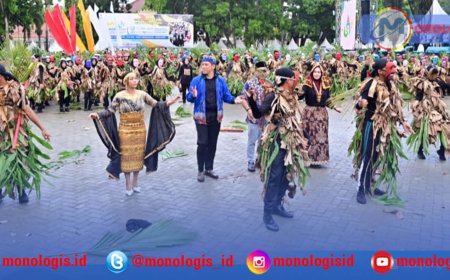 Pawai Budaya HUT ke-69 Lampung Selatan Cetak Sejarah