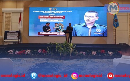 PWI Lampung Dorong Kemenkeu Beri Afirmasi Bagi Perusahaan Pers