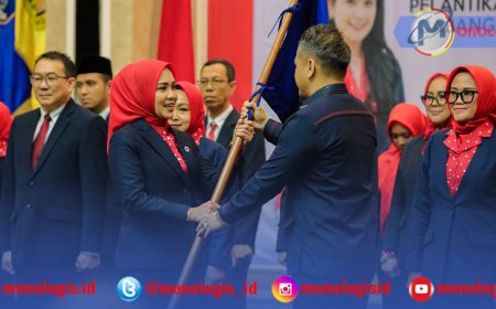 Wulan Sari Mirza Dilantik Sebagai Ketua YJI Lampung