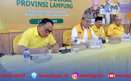 Hanan Pastikan Bahlil dan Sarmuji Hadir di Pelantikan Golkar Lampung