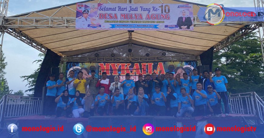 Satu Dekade Desa Mulya Agung Penuh Perjuangan