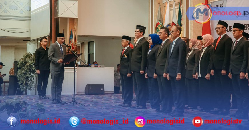 Mirza Kukuhkan MPRD Lampung 2025–2030, Rektor Unila Jadi Ketua
